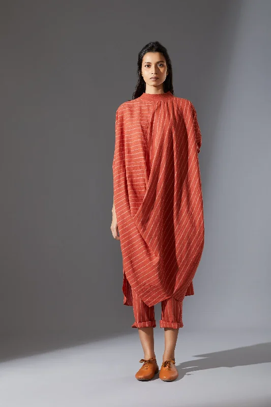 Timeless Elegance Redefined MATI COWL DRESS-AWRUST