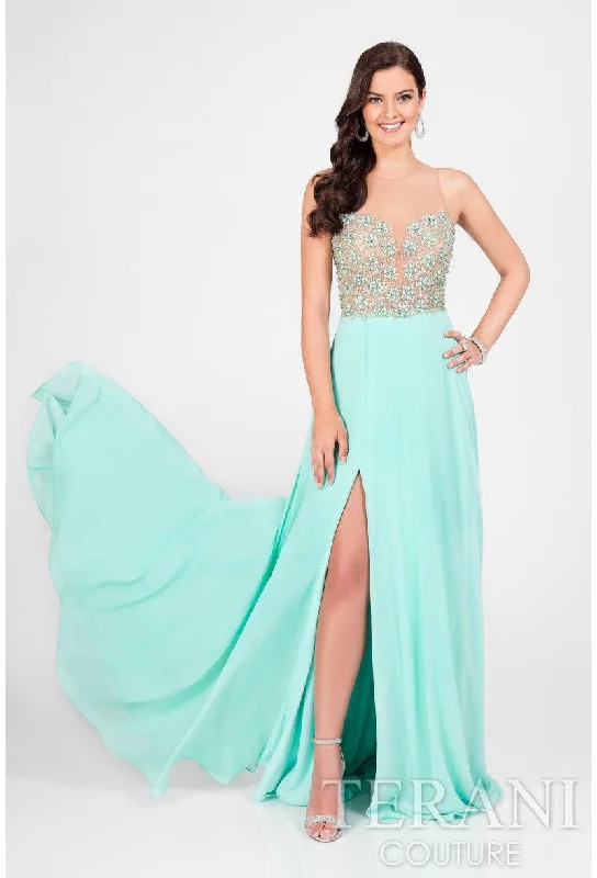 Exclusive Online Sale Terani Couture 1712P2512 Long Prom Dress