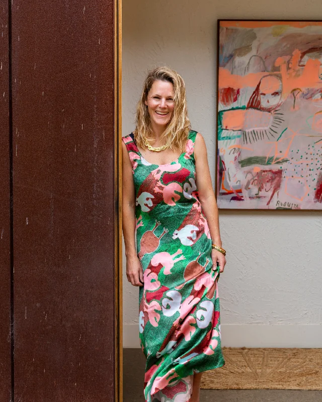 Affordable Luxury – Shop Women's Fashion At Discounted Prices Tjulpu Kulunypa Silk Dress