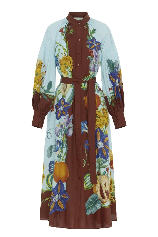 Chic And Trendy Alemais Dahlia Dress - Multi Coloured