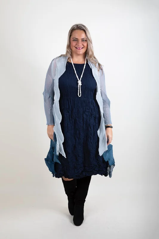 Women's Clothing Online Sale Alquema - AD545-I Smash Pocket Dress