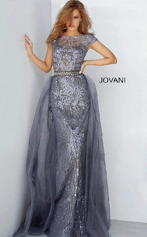 Chic Wardrobe Jovani 02327 Long Formal Evening Dress