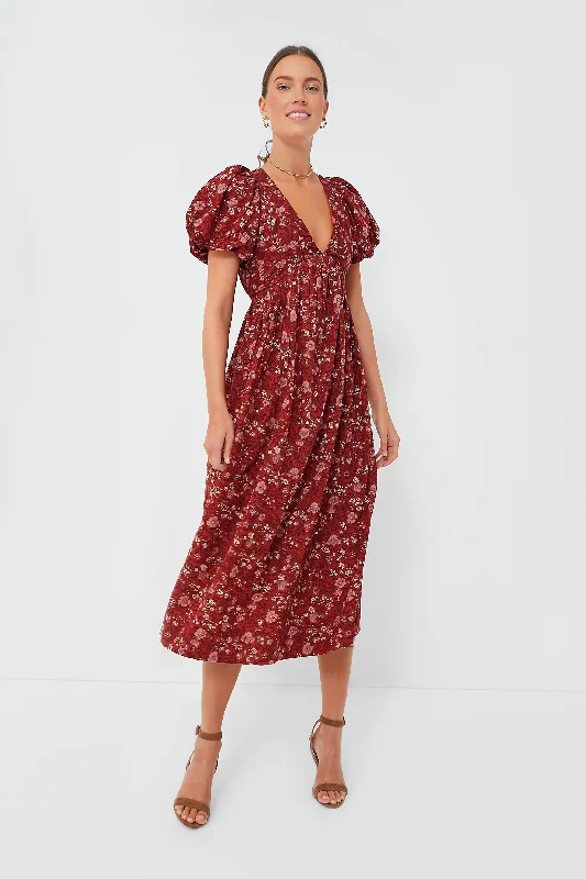 Premium Style Spice Mesa Floral The Gallery Dress