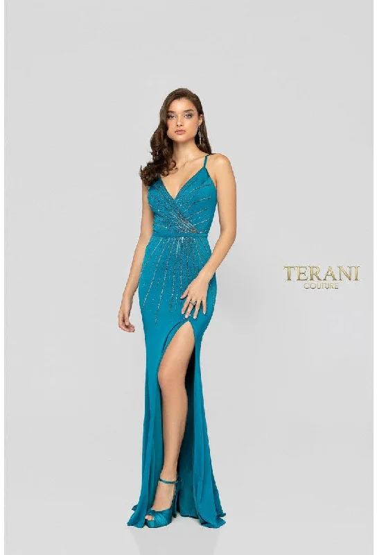 New Arrival Discounts Terani Couture 1912P8228 Long Sexy Prom Dress