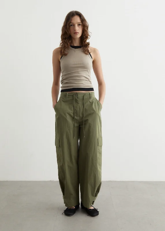 Step Ahead, Lead The Trend Harpa Barrel Leg Cargo Pants