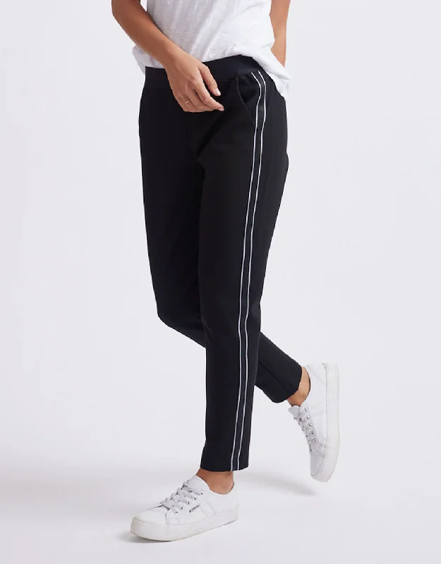 Chic Styles Signature Ponti Pant - French Tape