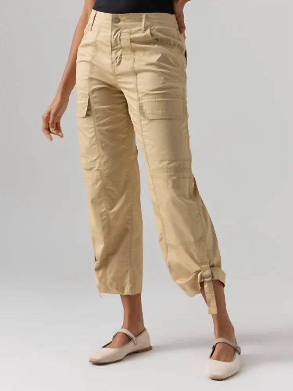 Don't Miss Out Cali Cargo Pants In True Khaki