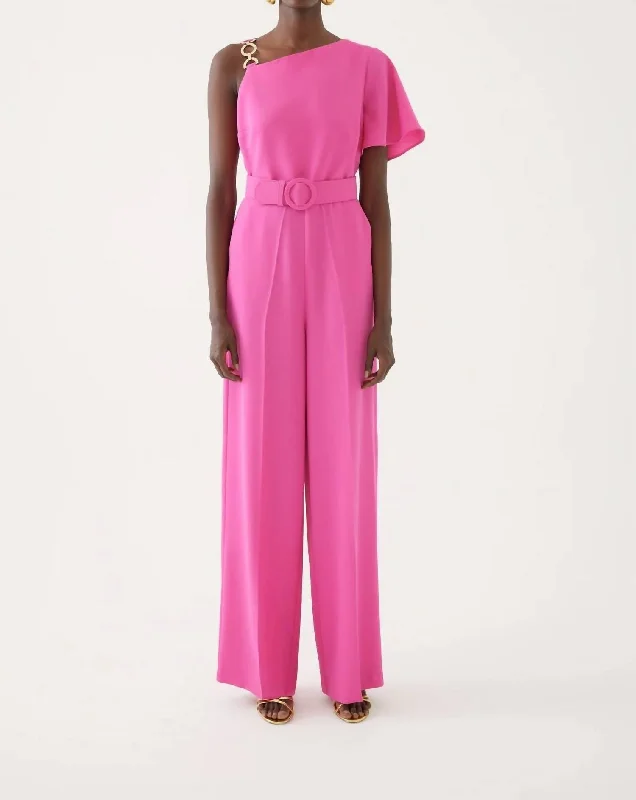 New Styles Just In Tulum Jumpsuit In Pink