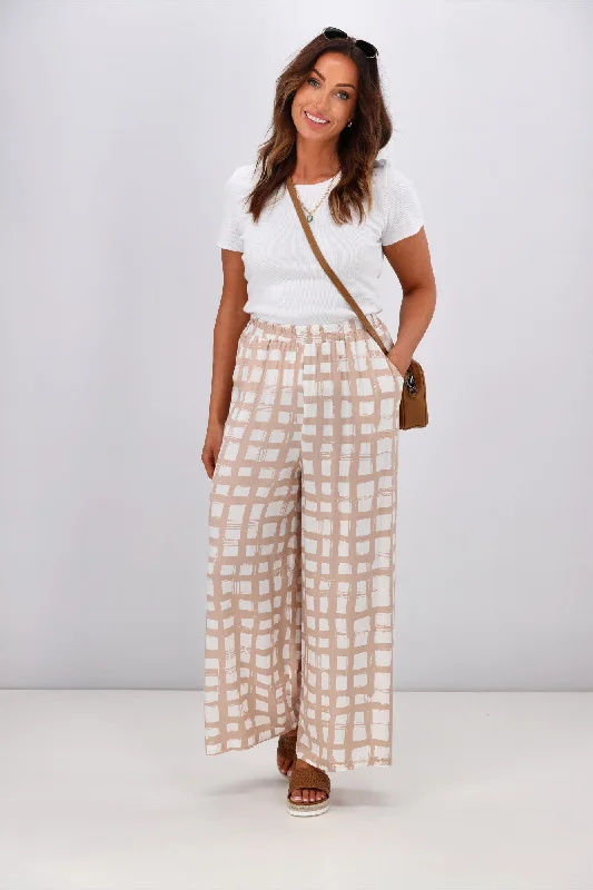 Trend Forward Threads New U Collection Jessica Pant Beige