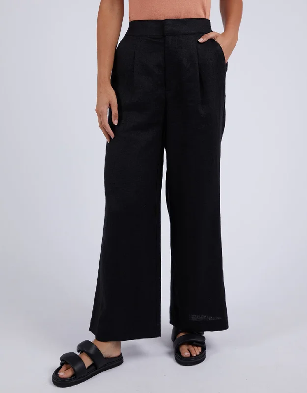 Limited Time Deal Elina Wide Leg Pant - Black