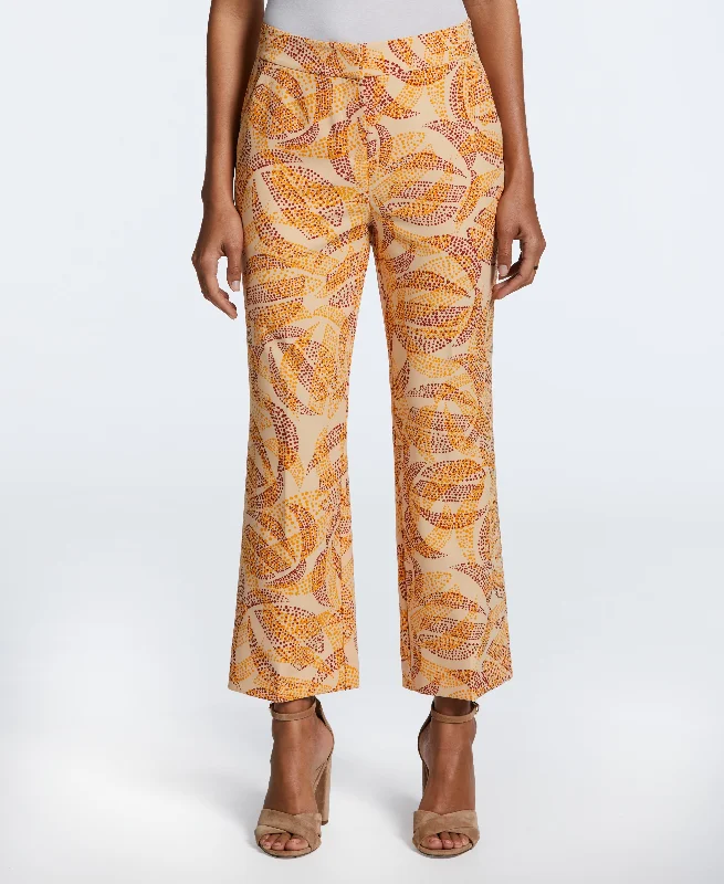 Forward Trendsetter Petite Batik Print Cropped Culotte Pant