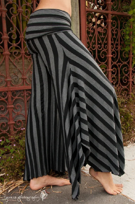 Stylish Looks Stripey Flow Pant