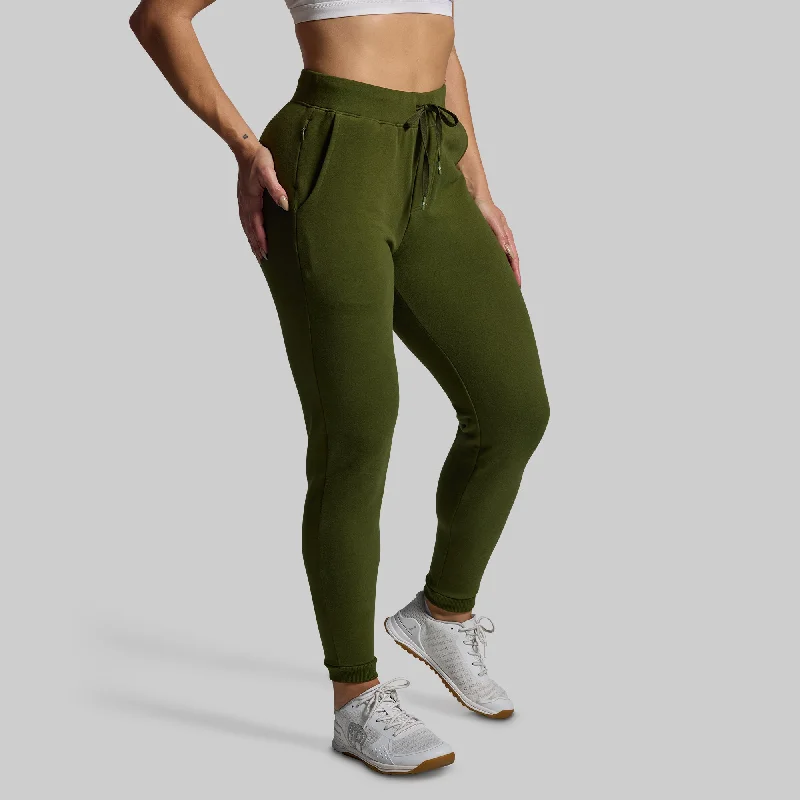 Everyday Wear Women's Unmatched Jogger 2.0 (Military Green)