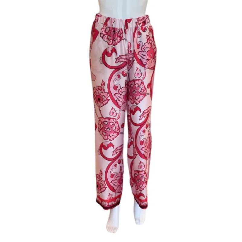 Casual Wear Mariska Pant In Pink